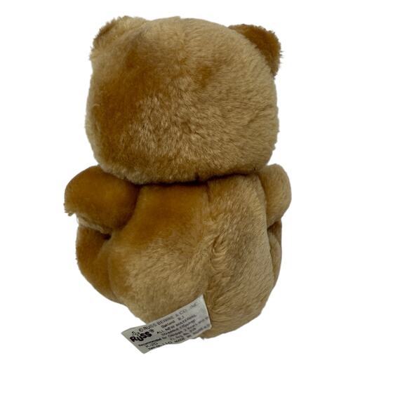 RUSS Berrie & Co Vintage Tuxedo Teddy Bear Plush Stuffed Animal Toy 6 Inch - Picture 7 of 9